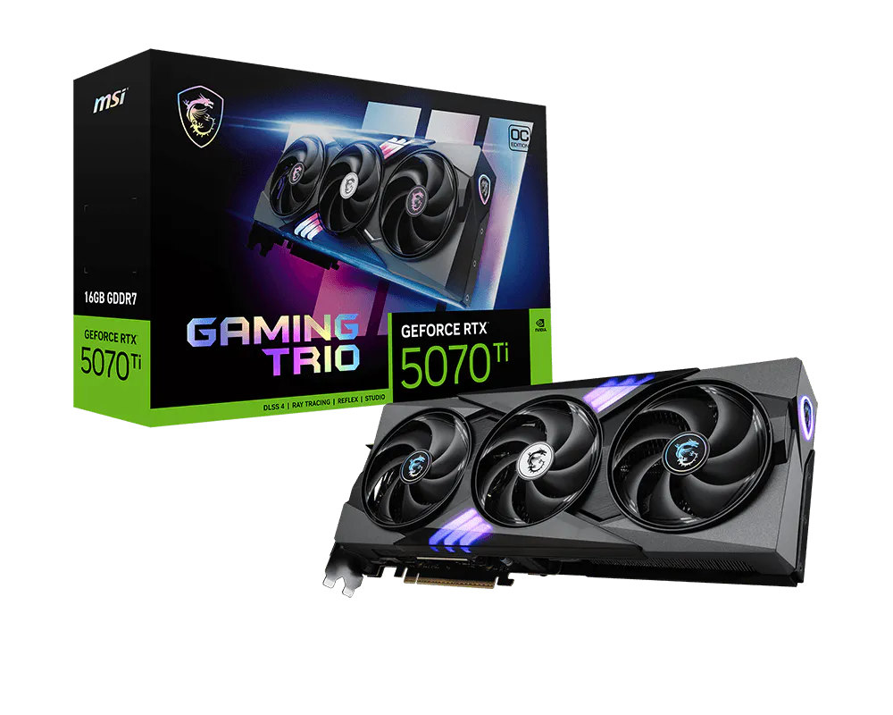 MSI GeForce RTX 5070 Ti 16G GAMING TRIO OC